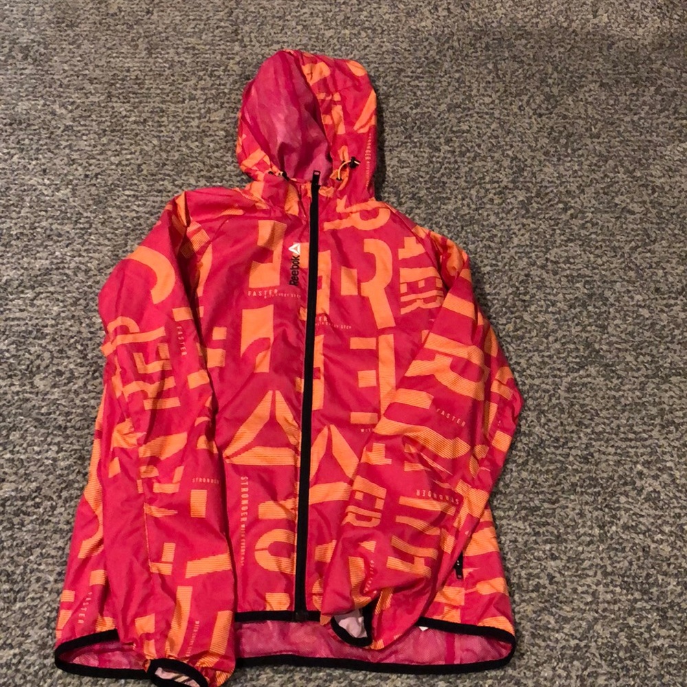 Women’s Reebok athletic rain jacket